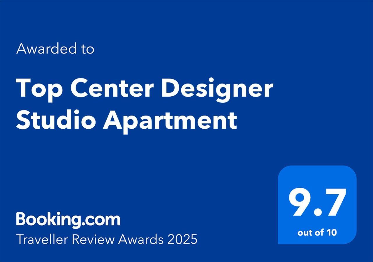 Top Center Designer Studio Apartment Szófia Kültér fotó